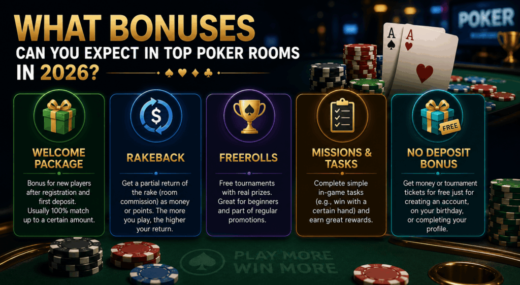 Poker Room Bonuses
